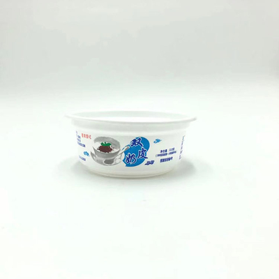 ODM یکبار مصرف پلاستیکی فنجان ماست درجه مواد غذایی کاسه ماست سفارشی 8 اونس