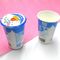 فنجان ماست کاغذی زیست تخریب پذیر چاپ شده یکبار مصرف 4 اونس 6 اونس برای بستنی