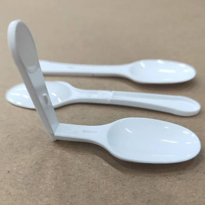 قاشق ماست پلاستیکی یکبار مصرف 1.53 گرمی شفاف 10.7*6.8*2.6cm 9000 عدد